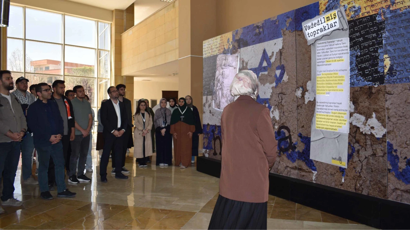 Filistin’deki soykırımı anlatan “Hafıza Sergisi” açıldı